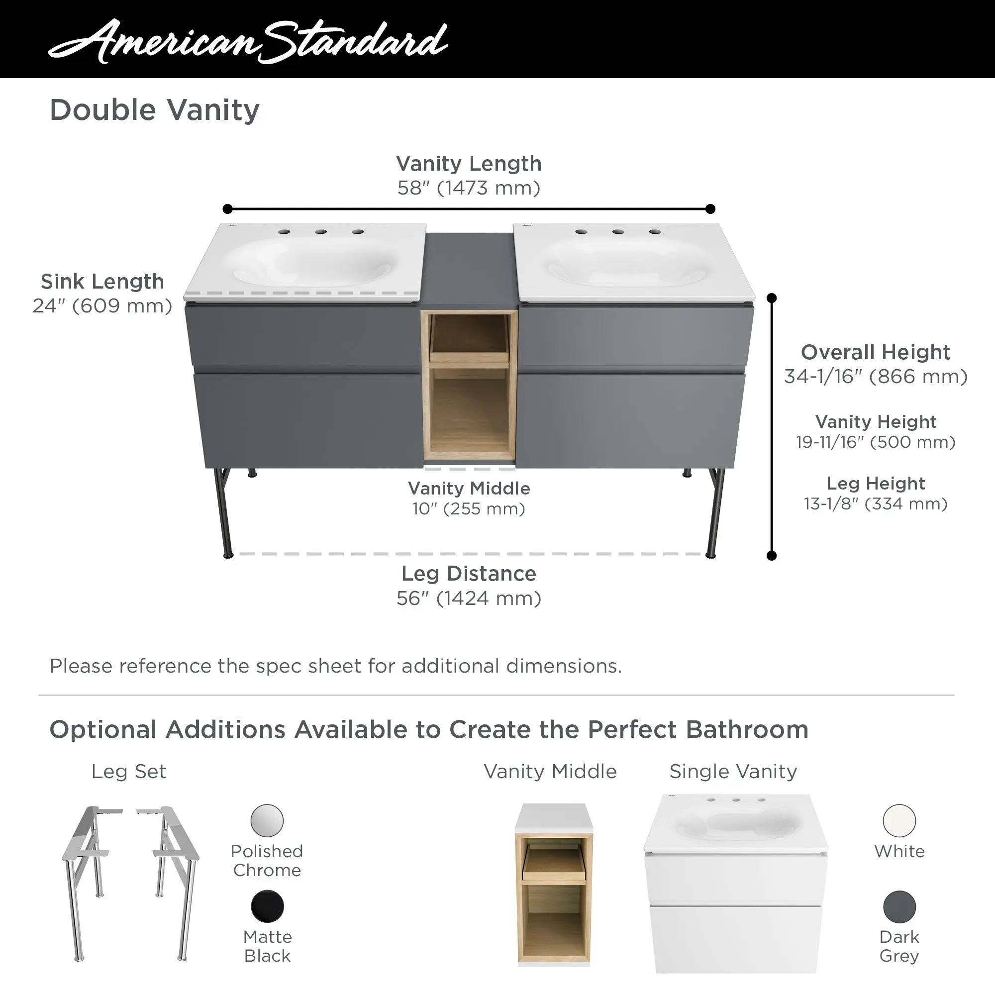 American Standard Studio S 24-Inch Vanity 8725024.477 - Plumbing Market