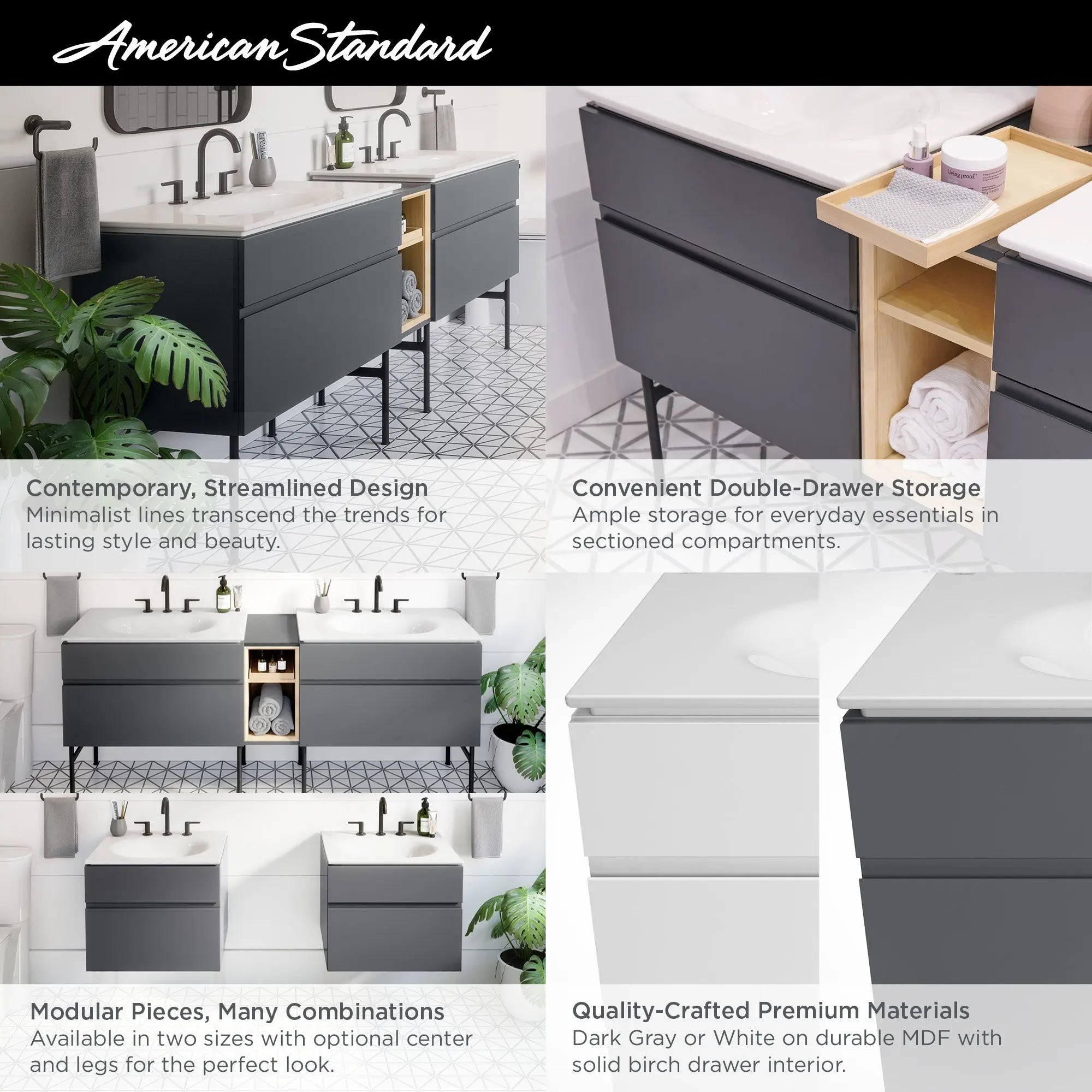 American Standard Studio S 24-Inch Vanity 8725024.477 - Plumbing Market