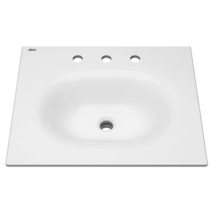American Standard Studio S 24-Inch Vitreous China Vanity Sink Top 8-Inch Centers 1297008.02 - Plumbing Market