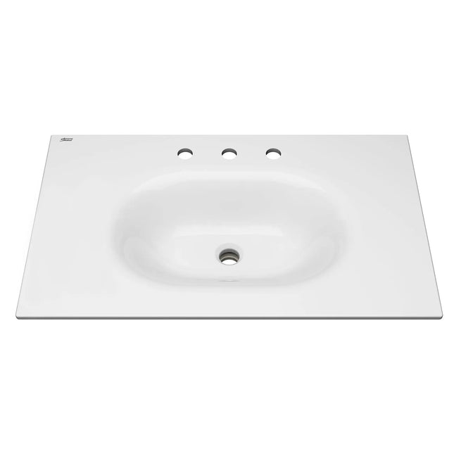 American Standard Studio S 33-Inch Vitreous China Vanity Sink Top 8-Inch Centers 1298008.02 - Plumbing Market