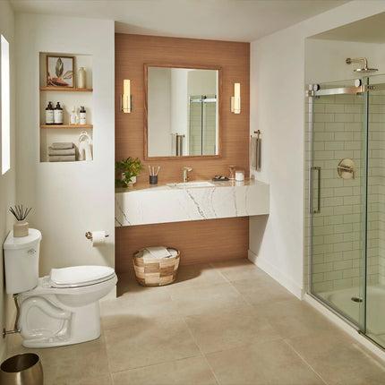 American Standard Studio S 8-Inch 1.8 gpm/6.8 L/min Water-Saving Rain Showerhead 1660528.295 - Plumbing Market