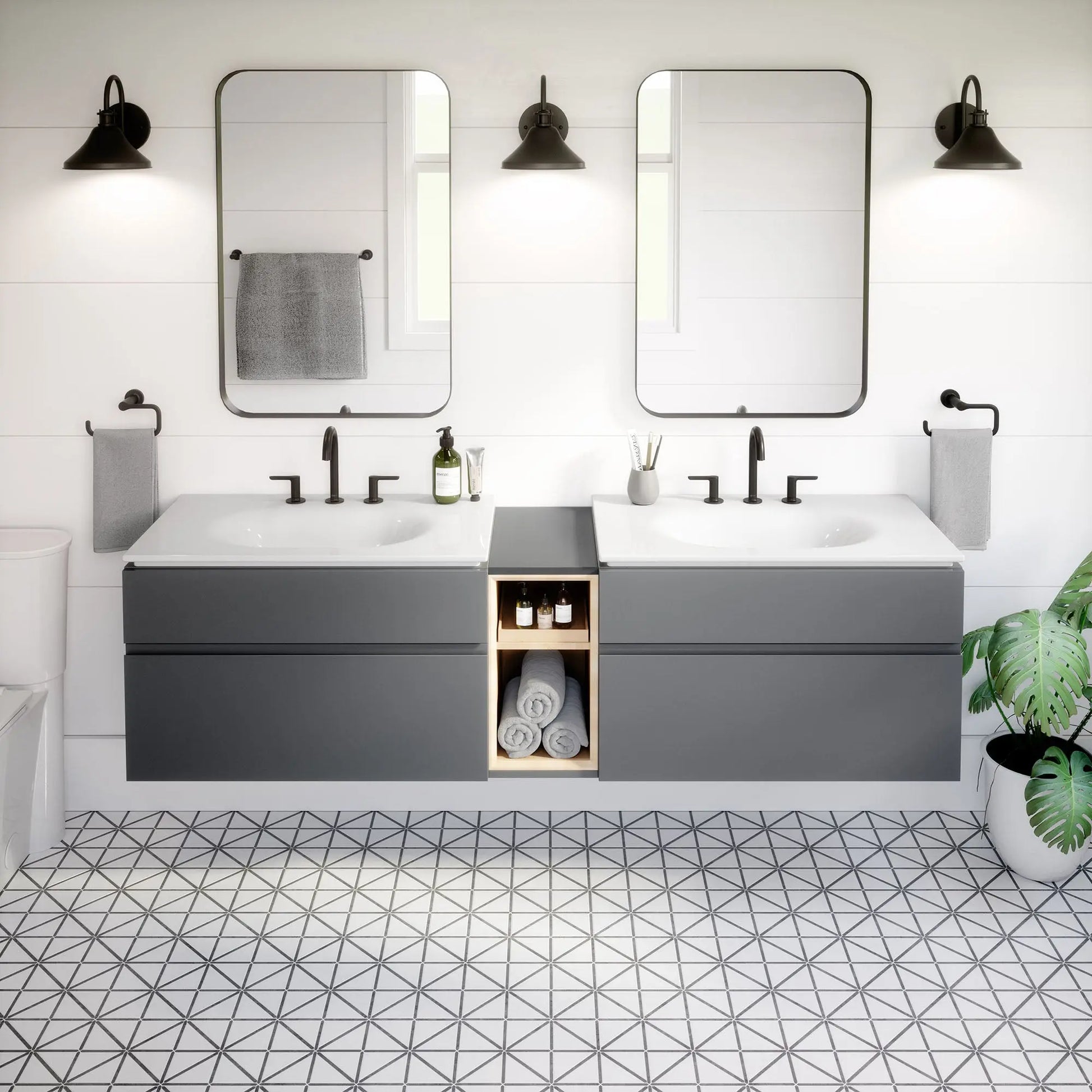 American Standard Studio S 8-Inch Widespread 2-Handle Bathroom Faucet 1.2 gpm/4.5 L/min With Lever Handles 7105801.243 - Plumbing Market