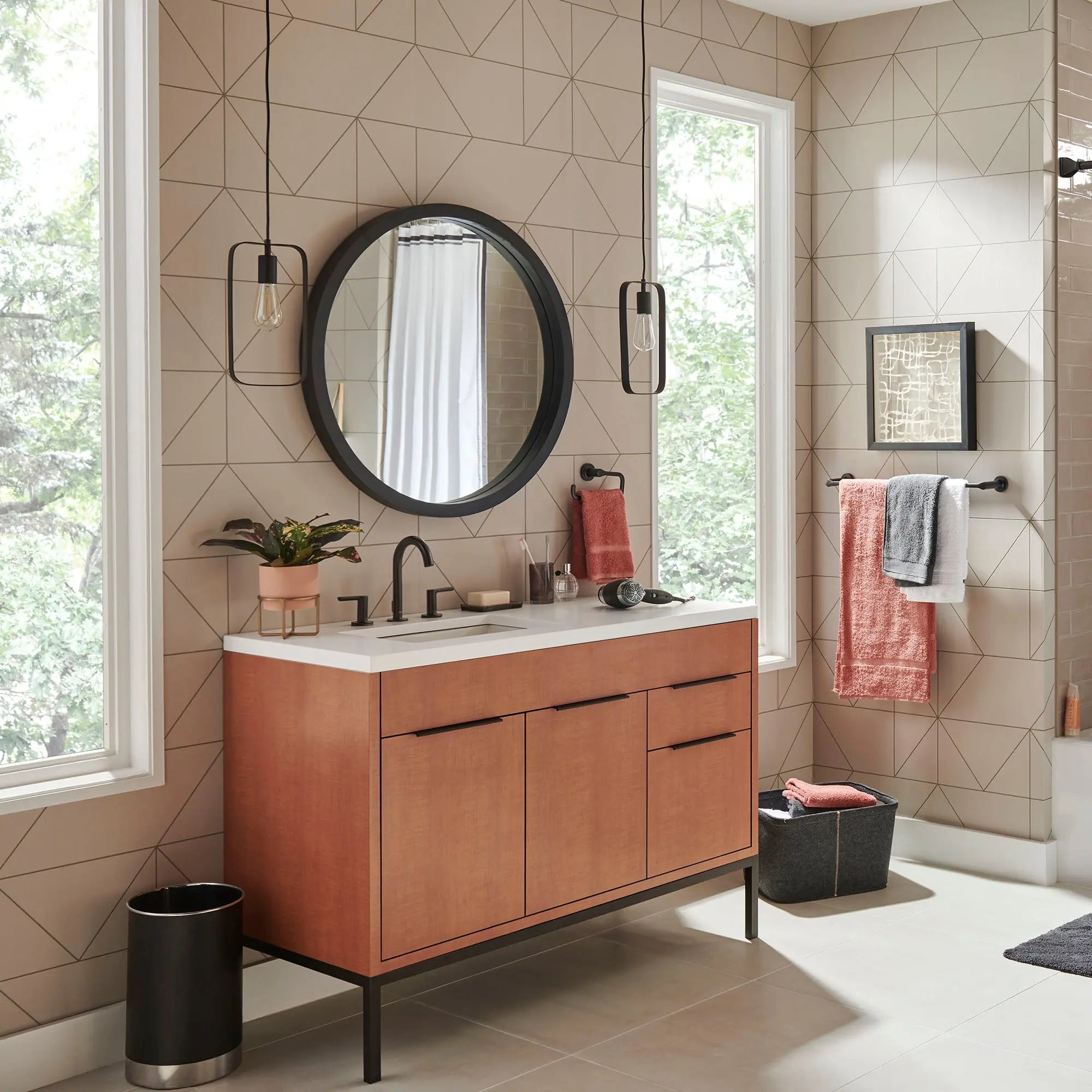 American Standard Studio S 8-Inch Widespread 2-Handle Bathroom Faucet 1.2 gpm/4.5 L/min With Lever Handles 7105801.243 - Plumbing Market