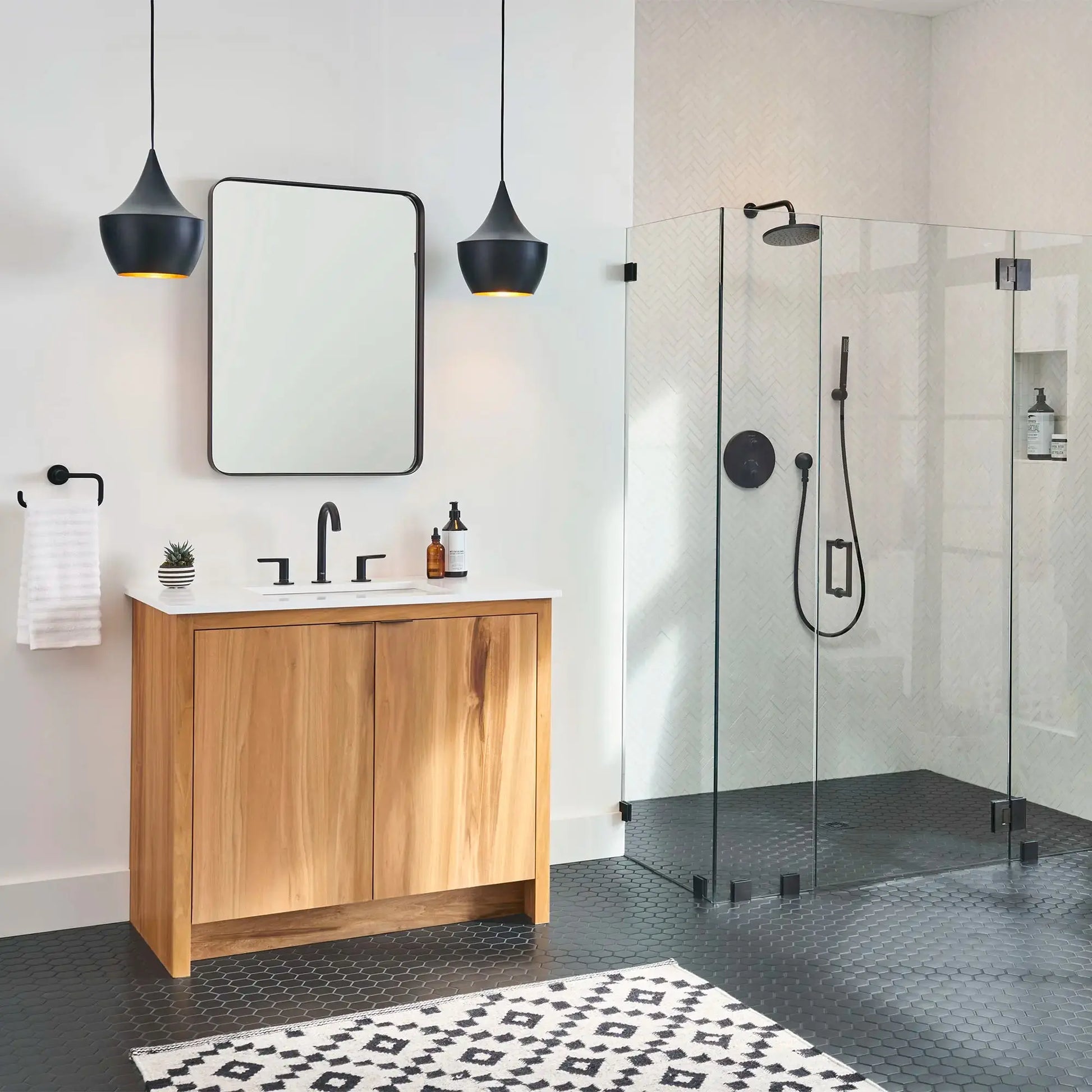 American Standard Studio S 8-Inch Widespread 2-Handle Bathroom Faucet 1.2 gpm/4.5 L/min With Lever Handles 7105801.243 - Plumbing Market