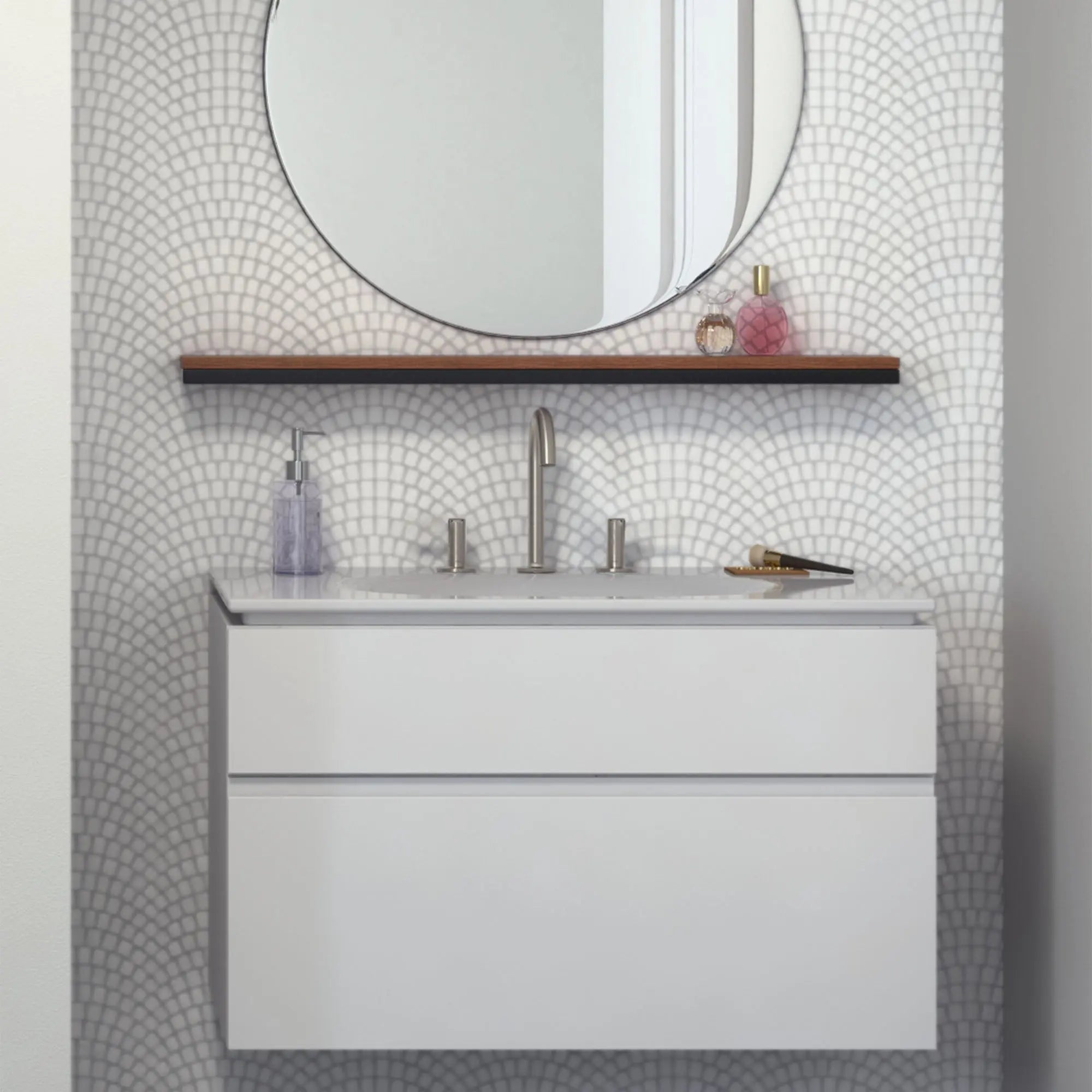 American Standard Studio S 8-Inch Widespread 2-Handle Bathroom Faucet 1.2 gpm/4.5 L/min With Lever Handles 7105821.295 - Plumbing Market