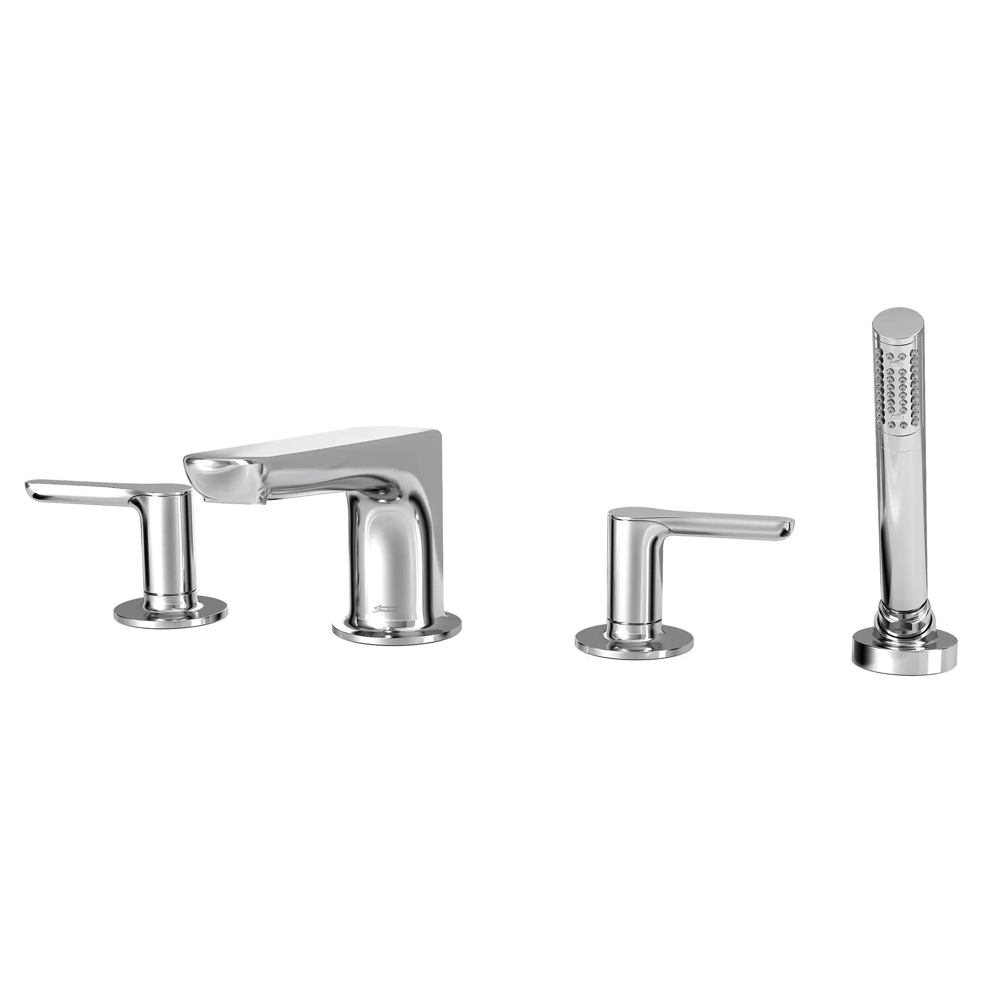 American Standard Studio S  Bathtub Faucet With Lever Handles and Personal Shower for Flash Rough-In Valve T105901.002 - Plumbing Market