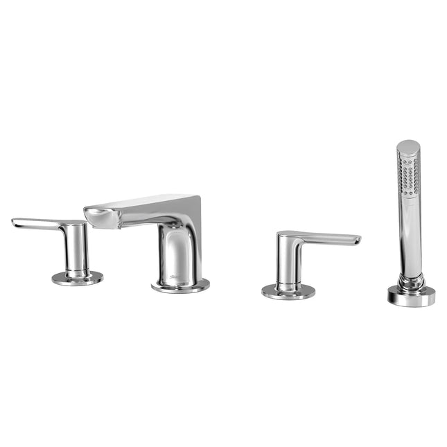 American Standard Studio S  Bathtub Faucet With Lever Handles and Personal Shower for Flash Rough-In Valve T105901.002 - Plumbing Market