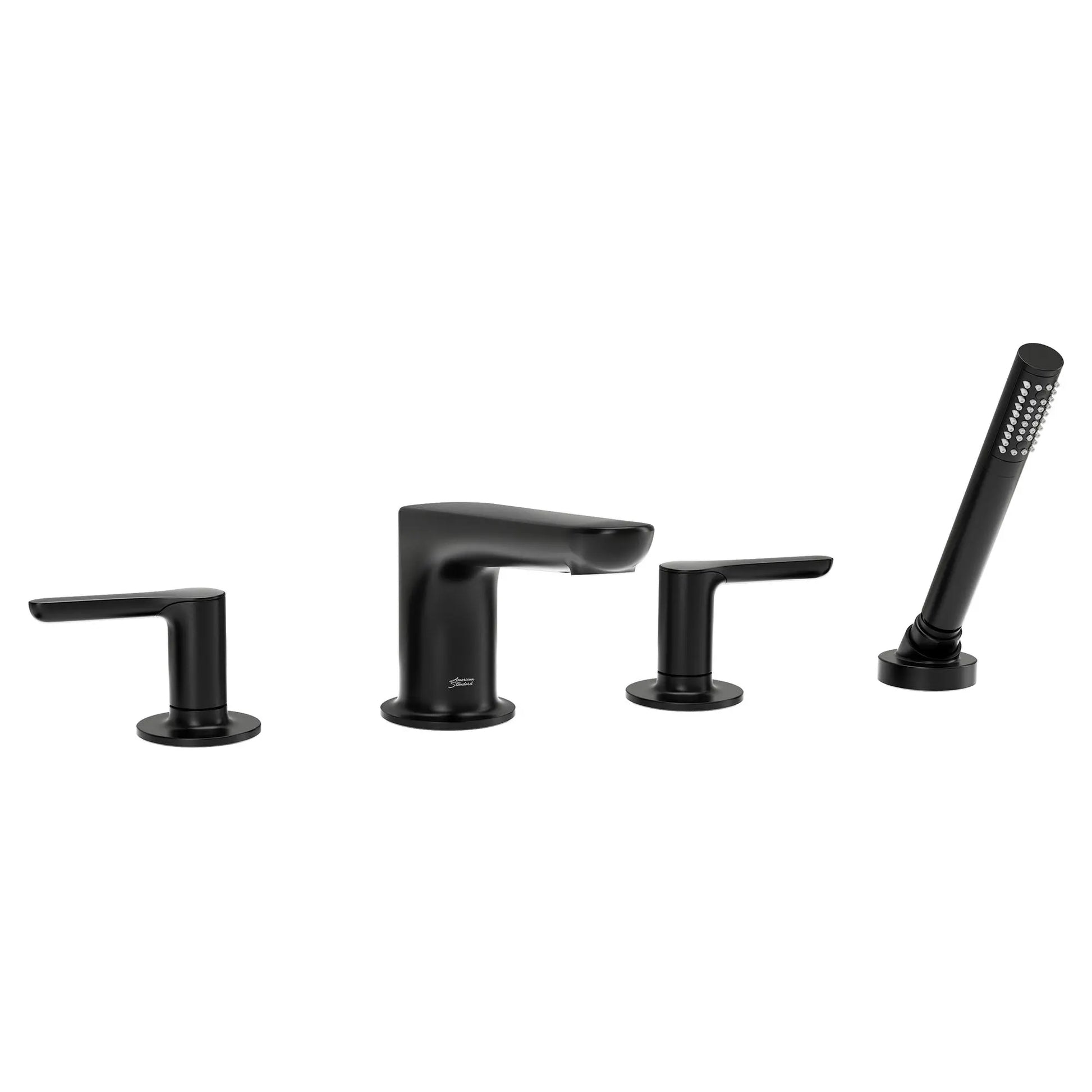 American Standard Studio S  Bathtub Faucet With Lever Handles and Personal Shower for Flash Rough-In Valve T105901.243 - Plumbing Market