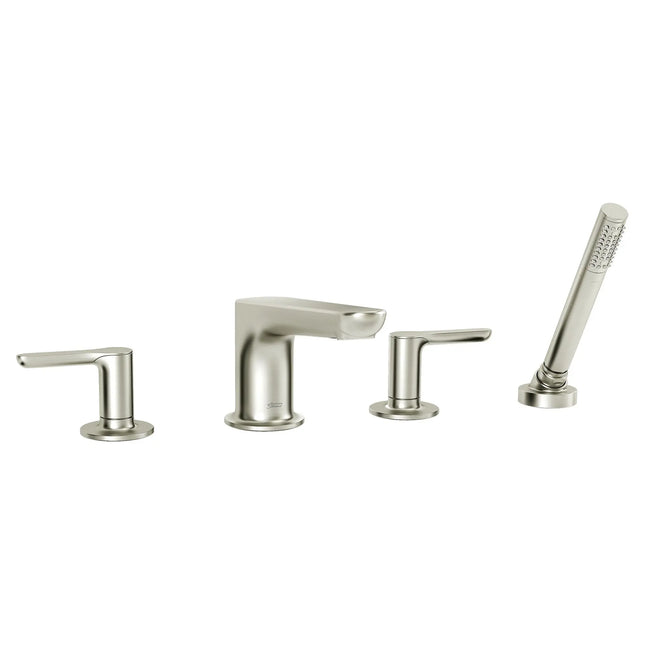 American Standard Studio S  Bathtub Faucet With Lever Handles and Personal Shower for Flash Rough-In Valve T105901.295 - Plumbing Market