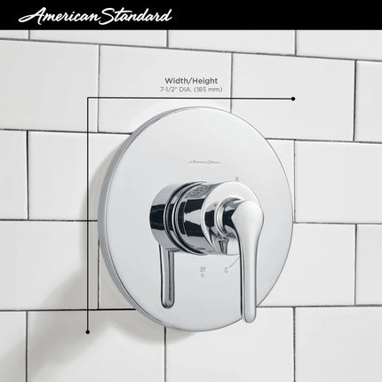 American Standard Studio S Valve Only Trim Kit With Double Ceramic Pressure Balance Cartridge With Lever Handle TU105500.243 - Plumbing Market