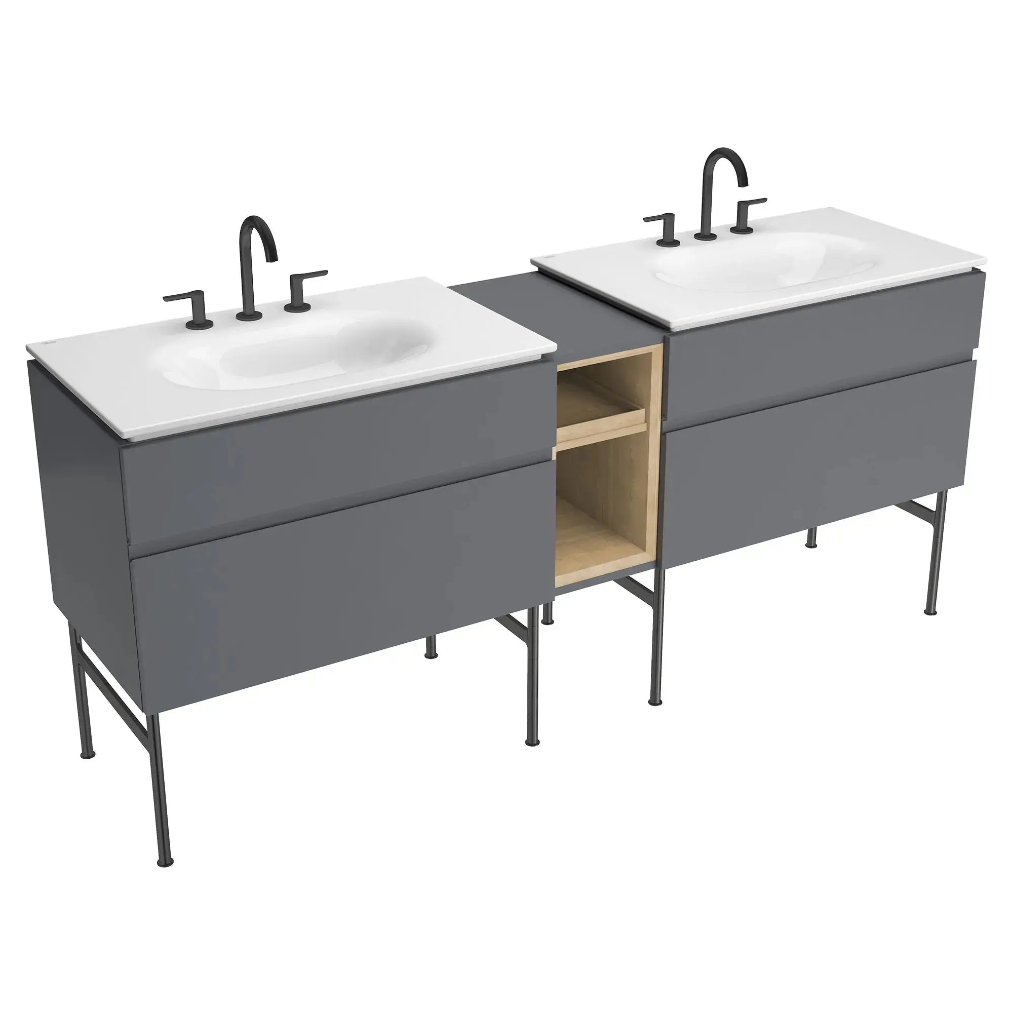 American Standard Studio S Vanity Leg Set 8722000.243 - Plumbing Market