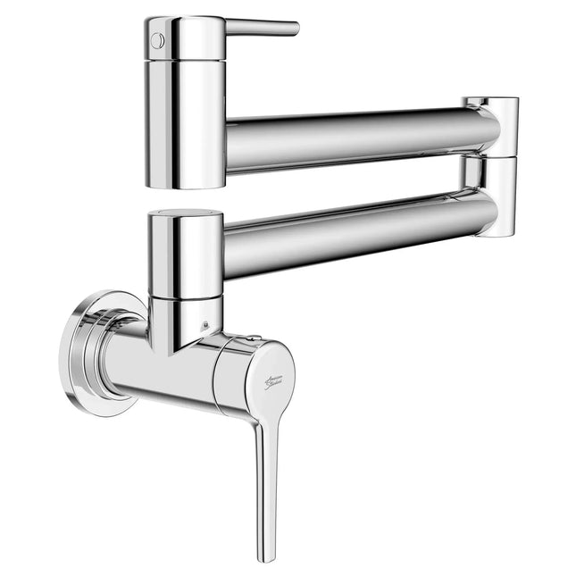 American Standard Studio S Wall-Mount Pot Filler Kitchen Faucet 4803900.002 - Plumbing Market