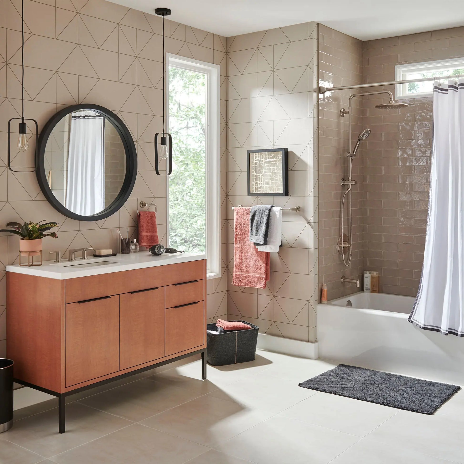 American Standard Studio S Widespread Low Spout Lever Handles 1.2 gpm/4.5 L/min With Lever Handles 7105857.295 - Plumbing Market