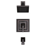 American Standard Town Square S 1.75 gpm/6.8 L/min Tub and Shower Trim Kit With Water-Saving Showerhead, Double Ceramic Pressure Balance Cartridge With Lever Handle TU455508.278 - Plumbing Market