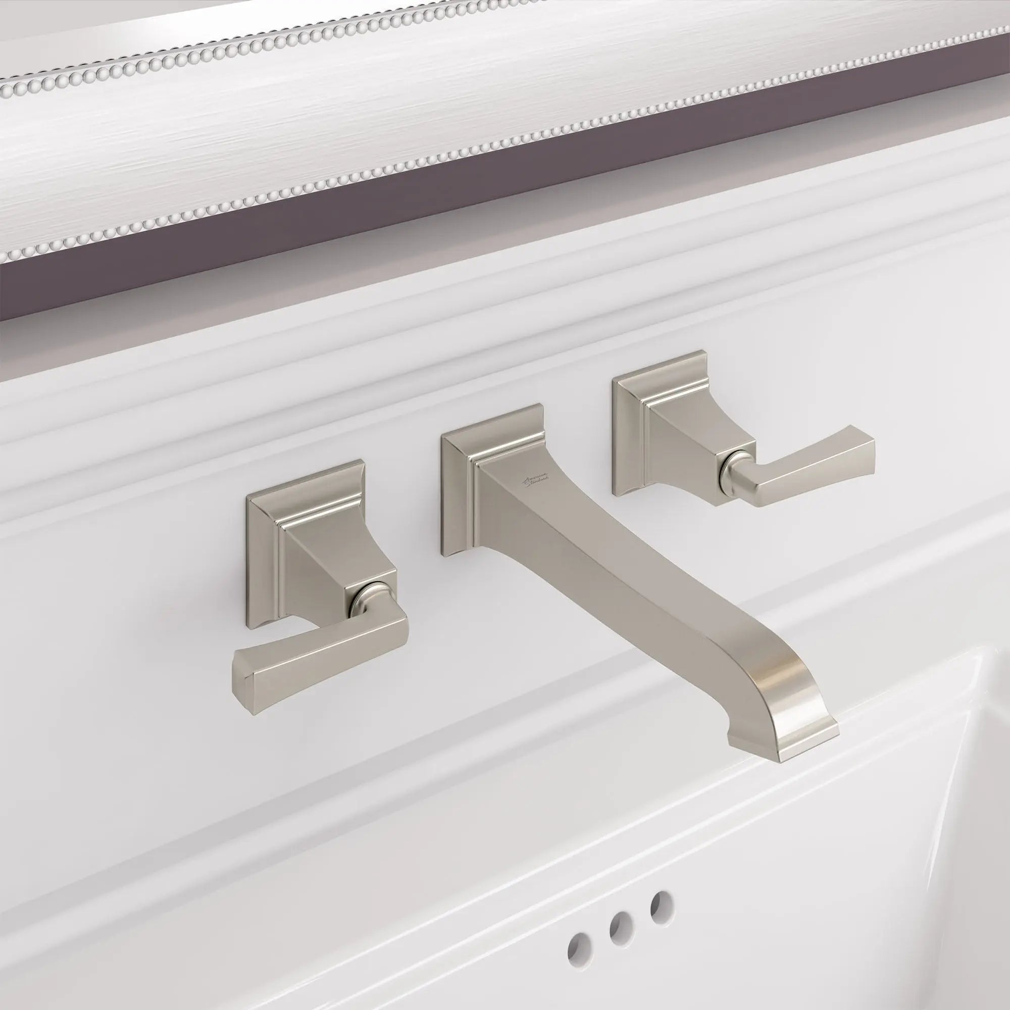 American Standard Town Square S 2-Handle Wall Mount Faucet 1.2 gpm/4.5 L/min With Lever Handles 7455451.295 - Plumbing Market