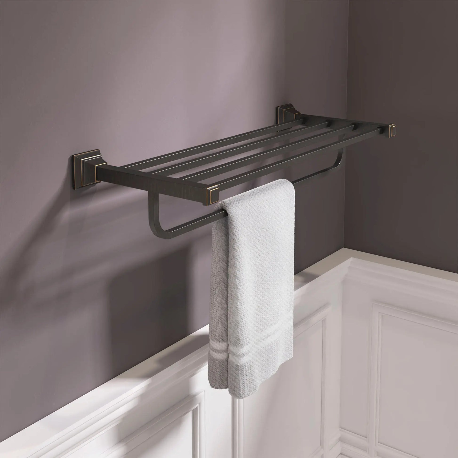 American Standard Town Square S 24-Inch Train Rack 7455260.278 - Plumbing Market