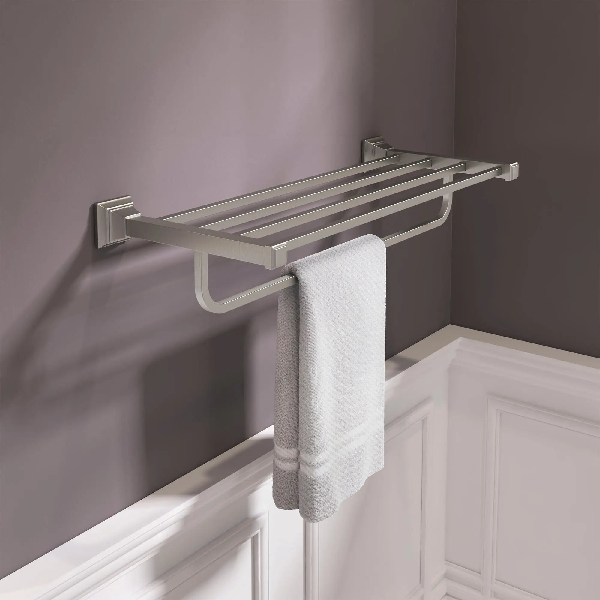 American Standard Town Square S 24-Inch Train Rack 7455260.295 - Plumbing Market