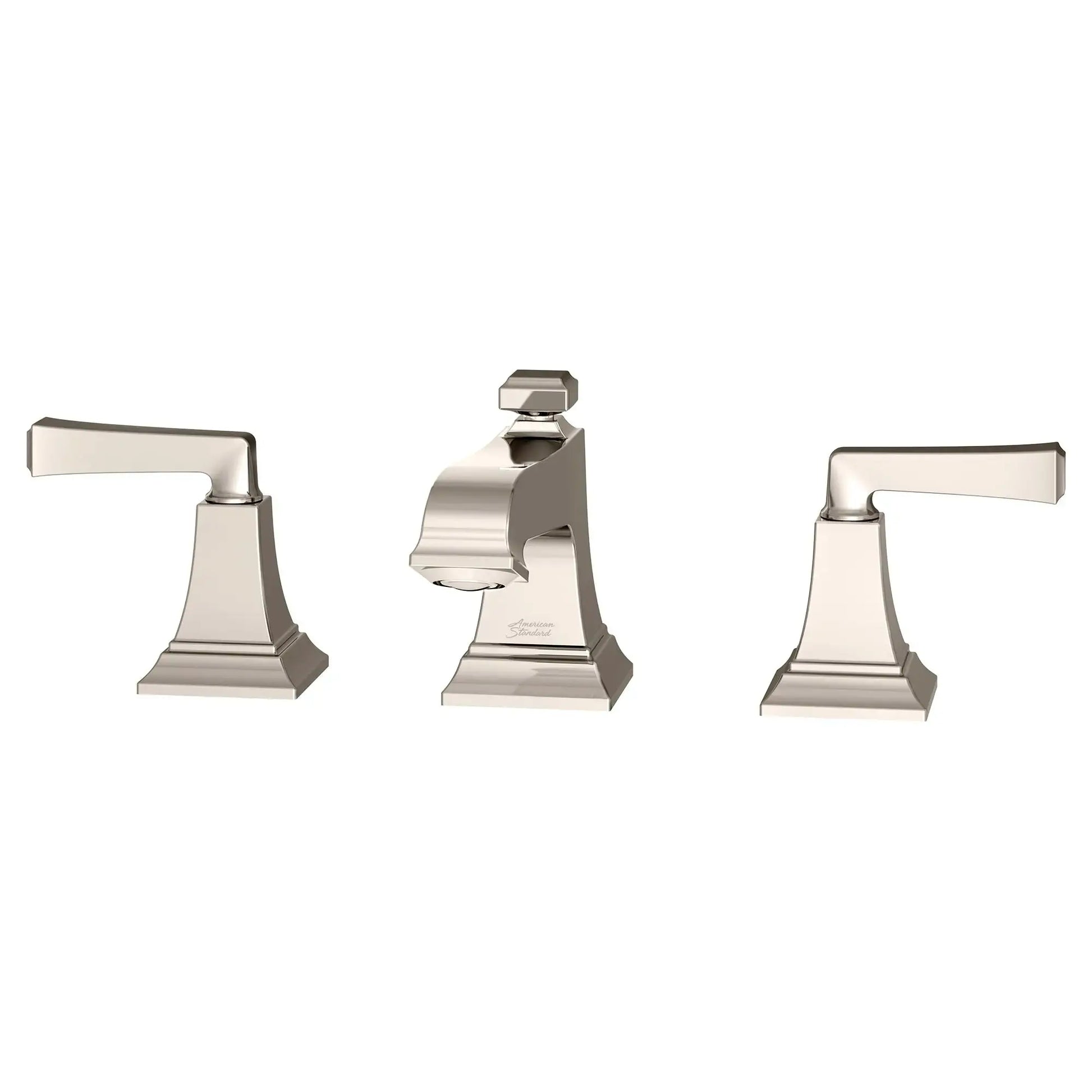 American Standard Town Square S 8-Inch Widespread 2-Handle Bathroom Faucet 1.2 gpm/4.5 L/min With Lever Handles 7455801.013 - Plumbing Market