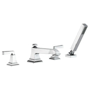 American Standard Town Square S Bathub Faucet With Lever Handles and Personal Shower for Flash Rough-in Valve T455901.002 - Plumbing Market