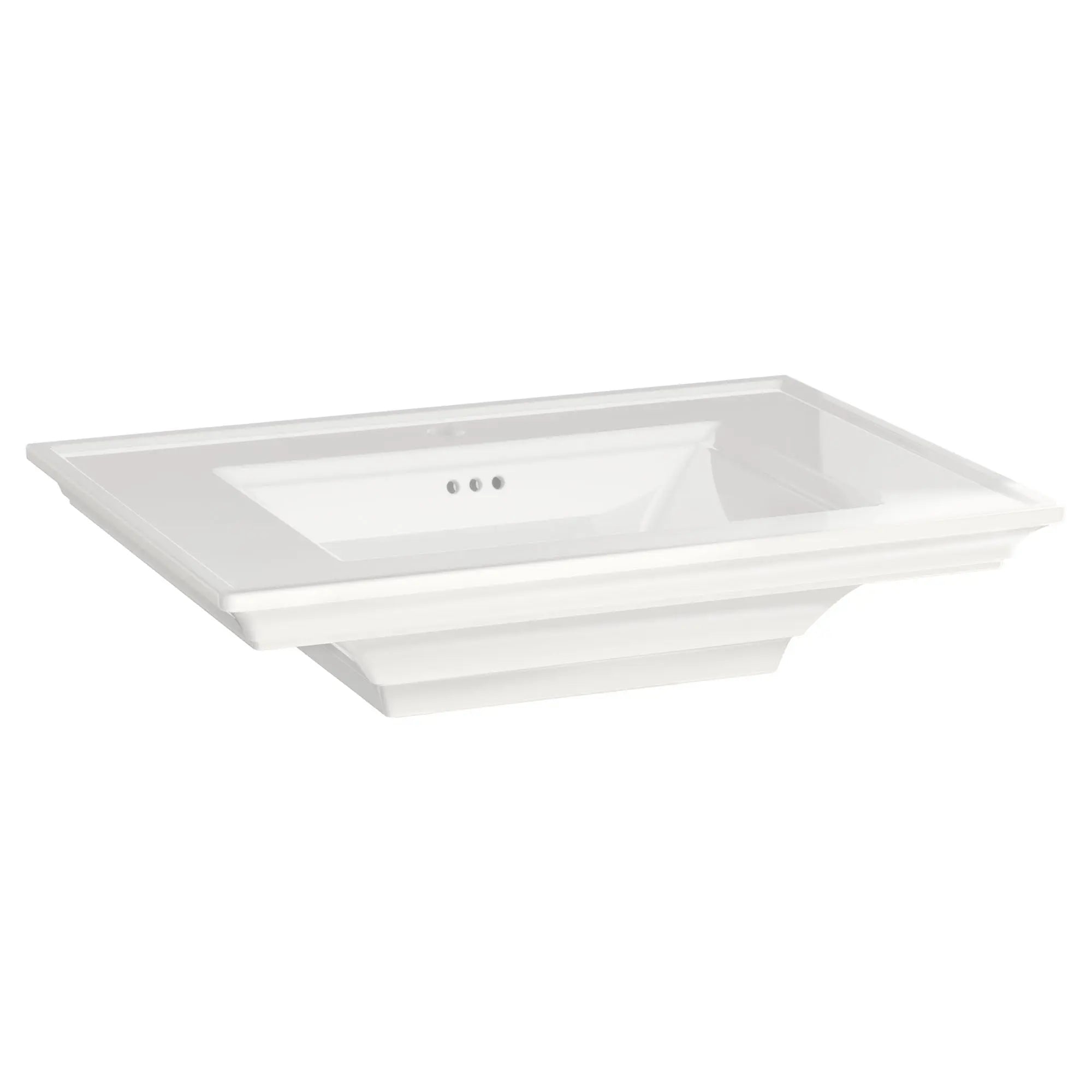 American Standard Town Square S Center Hole Only Pedestal Sink Top 297001.02 - Plumbing Market