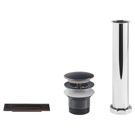 American Standard Town Square S Freestanding Bathtub Overflow Cover and Drain Kit 1614305.278 - Plumbing Market