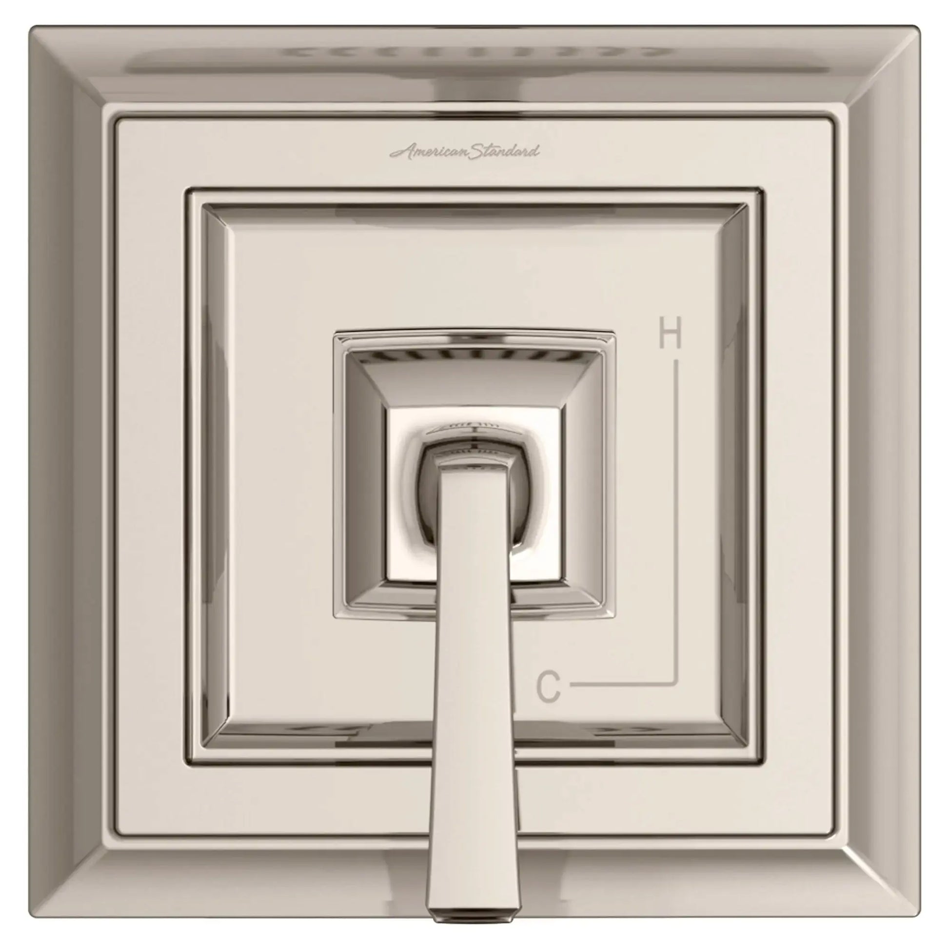 American Standard Town Square S Valve Only Trim Kit With Double Ceramic Pressure Balance Cartridge With Lever Handle TU455500.013 - Plumbing Market