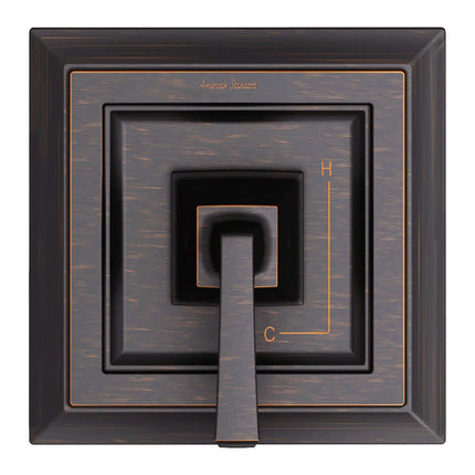 American Standard Town Square S Valve Only Trim Kit With Double Ceramic Pressure Balance Cartridge With Lever Handle TU455500.278 - Plumbing Market