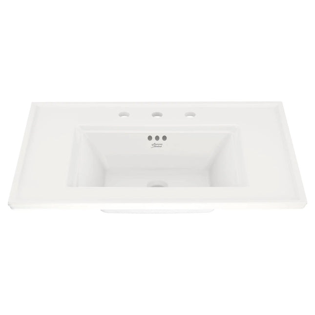 American Standard Town Square S Vanity Top with 8-Inch Widespread 298008.02 - Plumbing Market