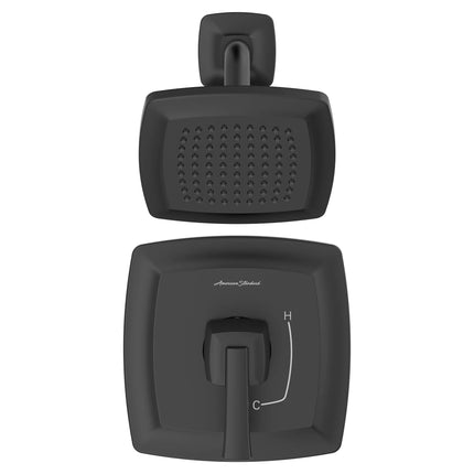 American Standard Townsend 1.75 gpm/6.6 L/min Shower Trim Kit With Water-Saving Showerhead, Double Ceramic Pressure Balance Cartridge With Lever Handle TU353507.243 - Plumbing Market