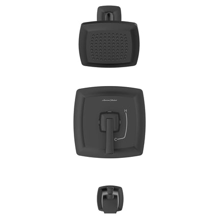 American Standard Townsend 1.75gpm/6.6 L/min Tub and Shower Trim Kit With Water-Saving Showerhead, Double Ceramic Pressure Balance Cartridge With Lever Handle TU353508.243 - Plumbing Market