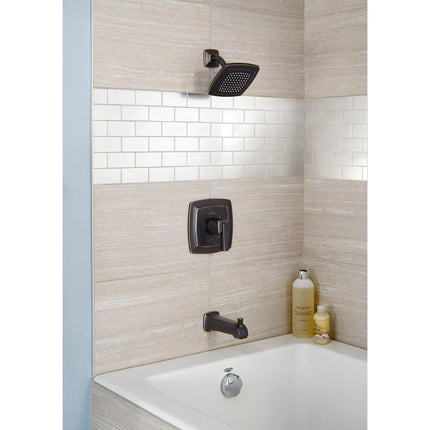 American Standard Townsend 1.75gpm/6.6 L/min Tub and Shower Trim Kit With Water-Saving Showerhead, Double Ceramic Pressure Balance Cartridge With Lever Handle TU353508.278 - Plumbing Market