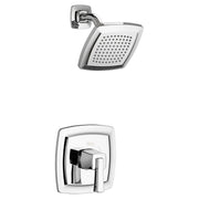 American Standard Townsend 2.5 gpm/9.5L/min Shower Trim Kit With Rain Showerhead, Double Ceramic Pressure Balance Cartridge With Lever Handle TU353501.002 - Plumbing Market