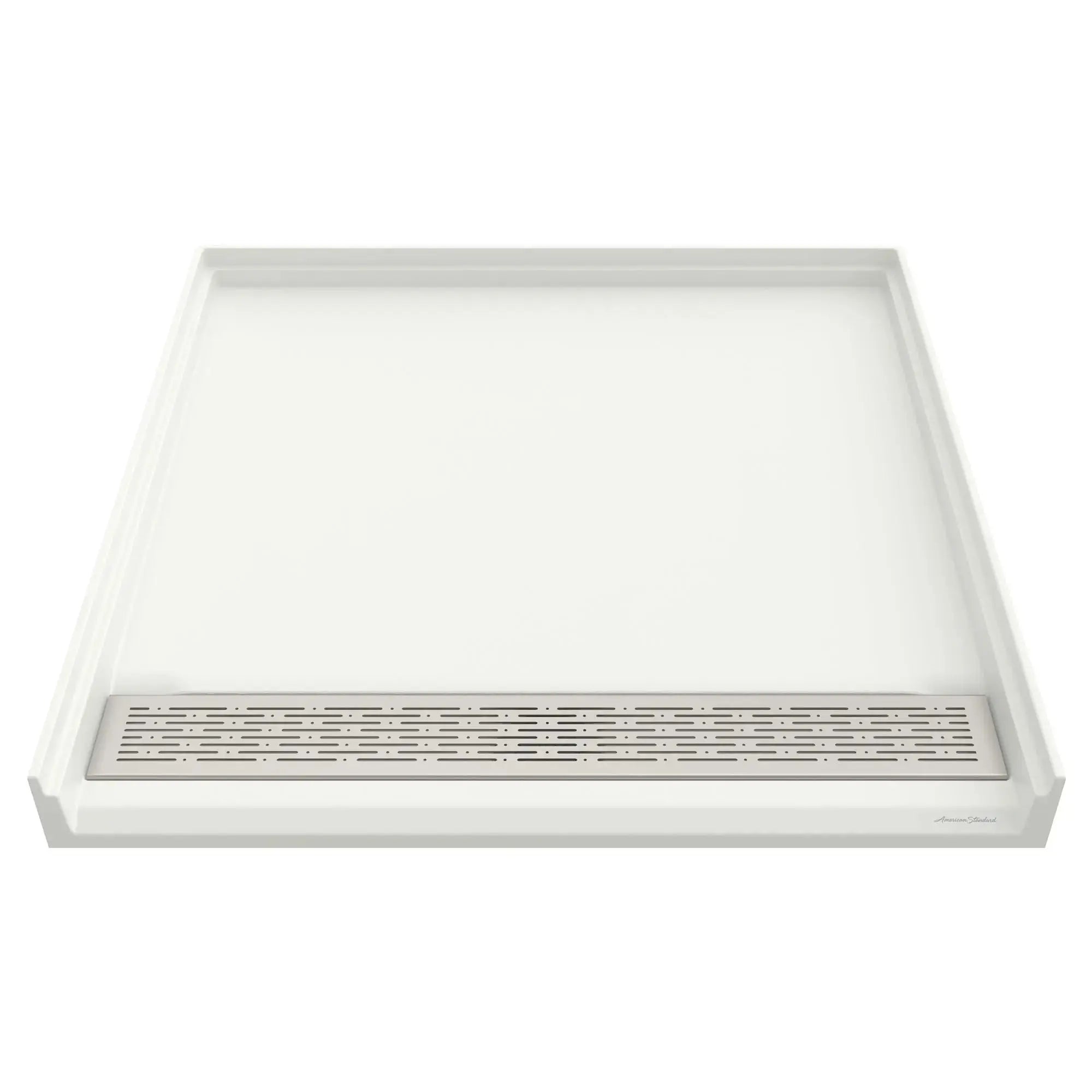 American Standard Townsend 38 x 38-Inch Single Threshold ADA Shower Base With Center Drain 3838AM-FCOL.218 - Plumbing Market