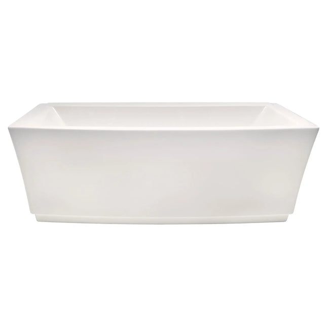 American Standard Townsend 68 x 36-Inch Freestanding Bathtub Center Drain With Integrated Overflow 2691004.02 - Plumbing Market