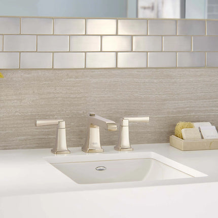 American Standard Townsend 8-Inch Widespread 2-Handle Bathroom Faucet 1.2 gpm/4.5 L/min With Lever Handles 7353841.013 - Plumbing Market