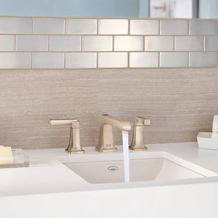 American Standard Townsend 8-Inch Widespread 2-Handle Bathroom Faucet 1.2 gpm/4.5 L/min With Lever Handles 7353841.295 - Plumbing Market