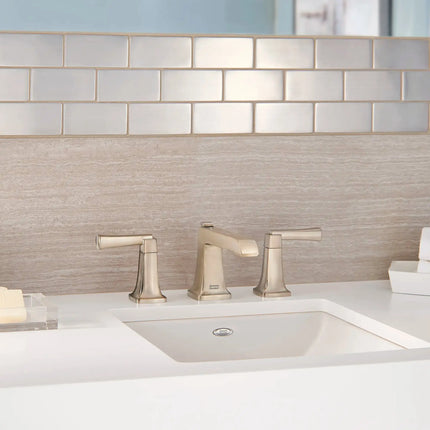 American Standard Townsend 8-Inch Widespread 2-Handle Bathroom Faucet 1.2 gpm/4.5 L/min With Lever Handles 7353841.295 - Plumbing Market