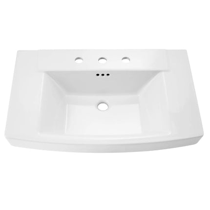 American Standard Townsend 8-Inch Widespread Pedestal Sink Top 328008.02 - Plumbing Market