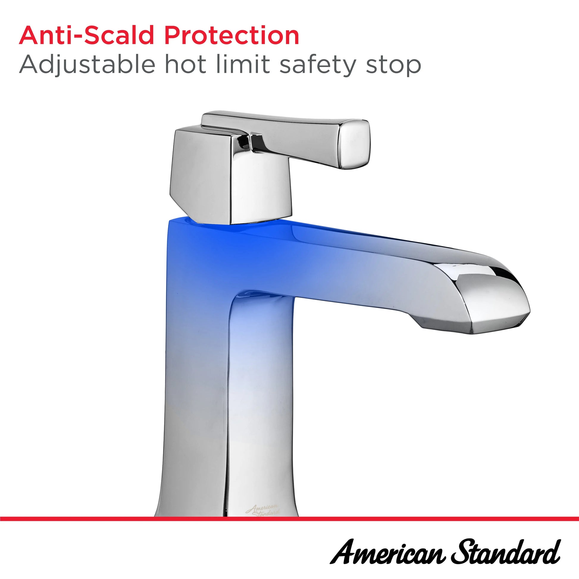 American Standard Townsend Single Hole Single-Handle Bathroom Faucet 1.2 gpm/4.5 L/min With Lever Handle 7353101.243 - Plumbing Market