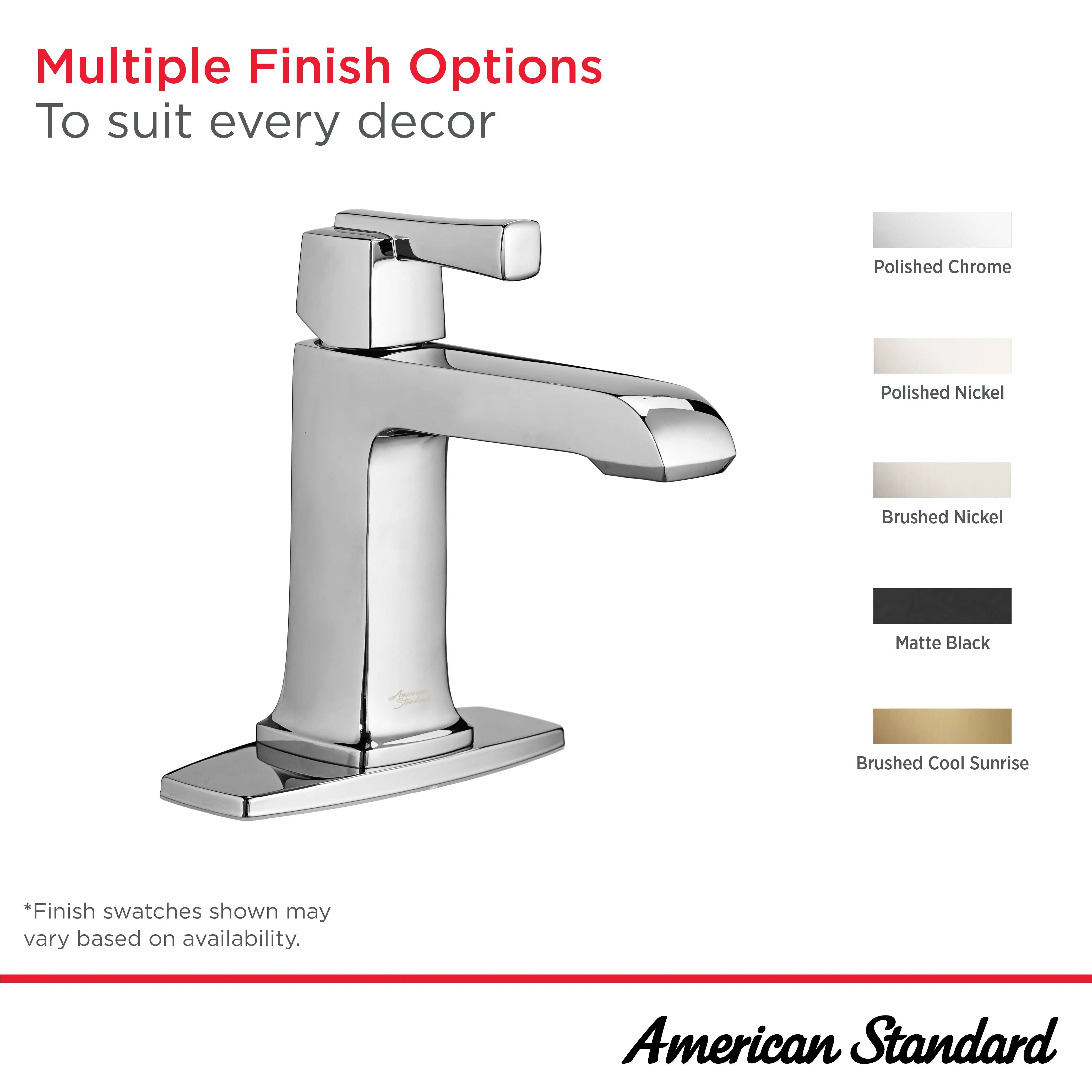 American Standard Townsend Single Hole Single-Handle Bathroom Faucet 1.2 gpm/4.5 L/min With Lever Handle 7353101.243 - Plumbing Market