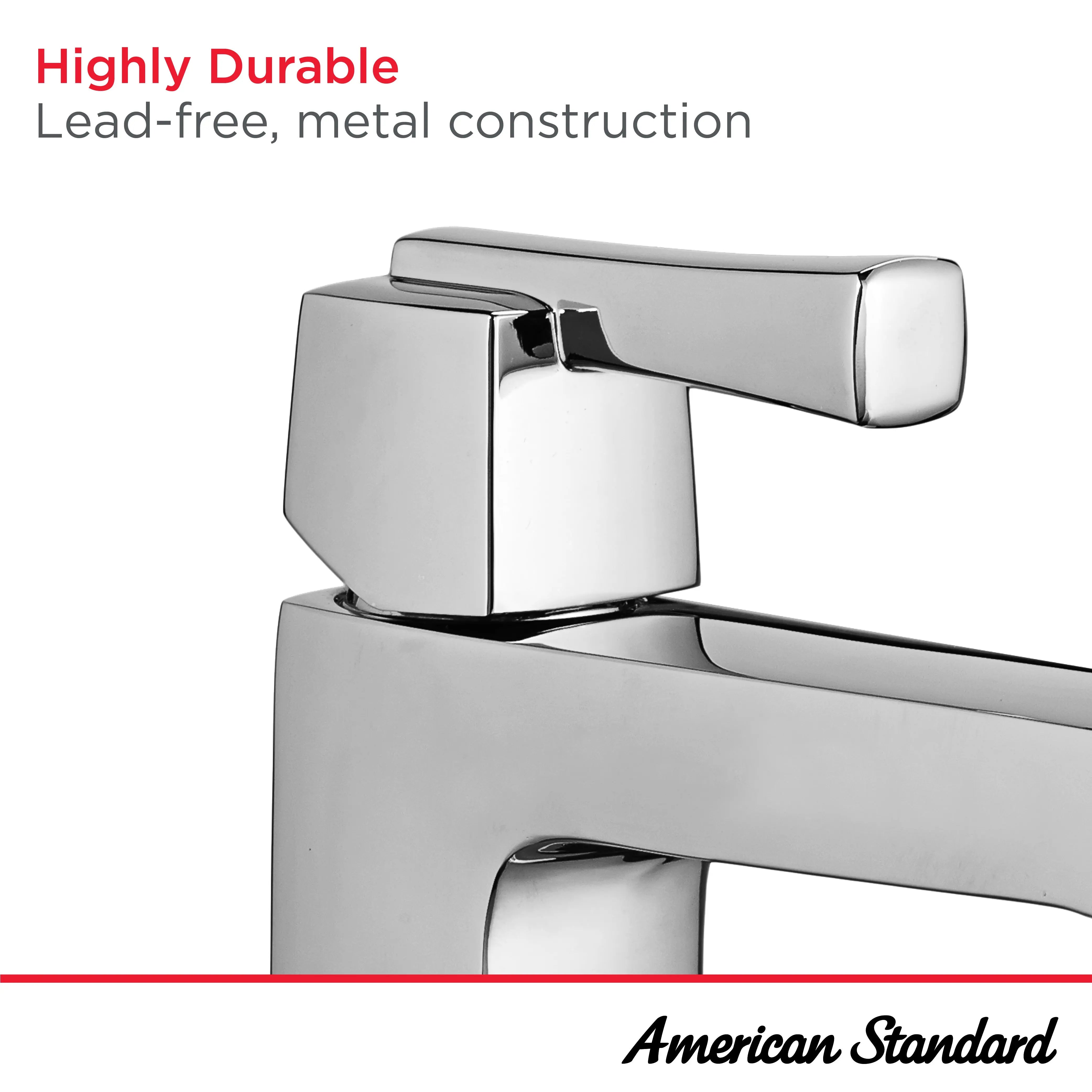 American Standard Townsend Single Hole Single-Handle Bathroom Faucet 1.2 gpm/4.5 L/min With Lever Handle 7353101.243 - Plumbing Market