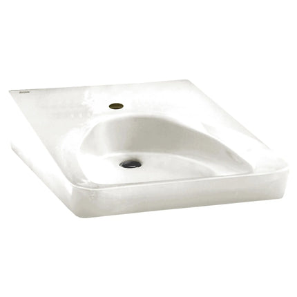 American Standard WheelChair Users Bathroom Sink 4-in. Centers 9141911.02 - Plumbing Market