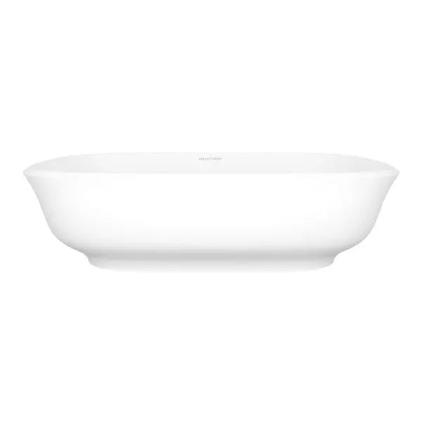 Amiata 24" x 16" Rounded Rectangle Vessel Lavatory Sink - Plumbing Market