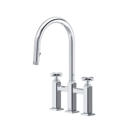 Apothecary™ Bridge Pull-Down Kitchen Faucet - Plumbing Market