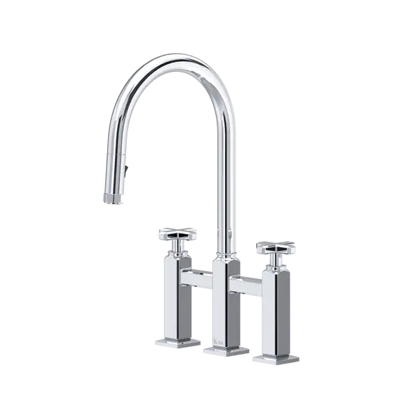 Apothecary™ Bridge Pull-Down Kitchen Faucet - Plumbing Market