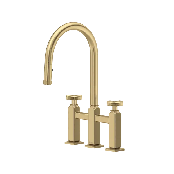 Apothecary™ Bridge Pull-Down Kitchen Faucet - Plumbing Market