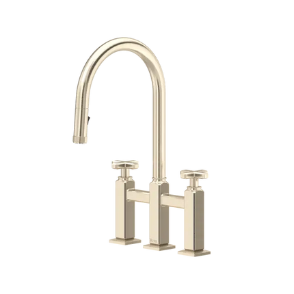 Apothecary™ Bridge Pull-Down Kitchen Faucet - Plumbing Market