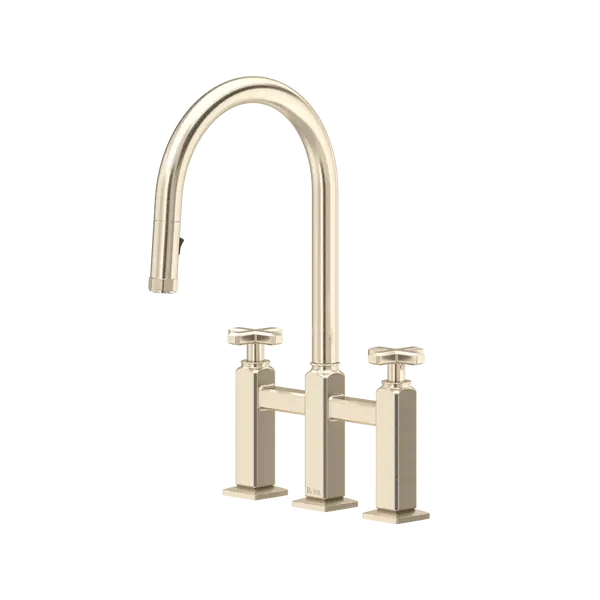 Apothecary™ Bridge Pull-Down Kitchen Faucet - Plumbing Market