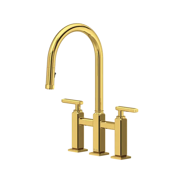 Apothecary™ Bridge Pull-Down Kitchen Faucet - Plumbing Market