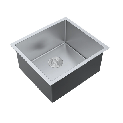 Aquaflo Essence 21" crafted Single Bowl Bar Sink with Basket Strainer - Plumbing Market